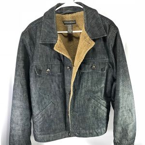 BANANA REPUBLIC® MEN’S FLEECE LINED DENIM JACKET M